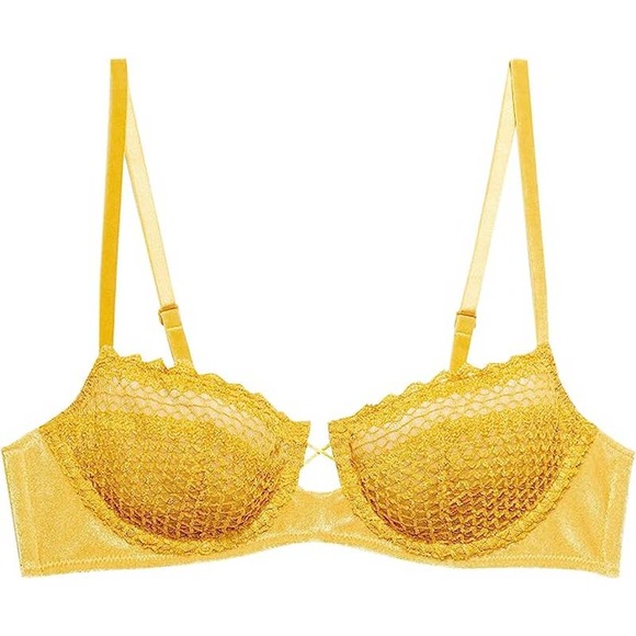 fenty Other - Savage x Fenty Womens Velvet Vixen Unlined Balconette Bra 32D